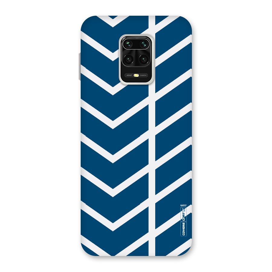 Blue White Pattern Back Case for Poco M2 Pro