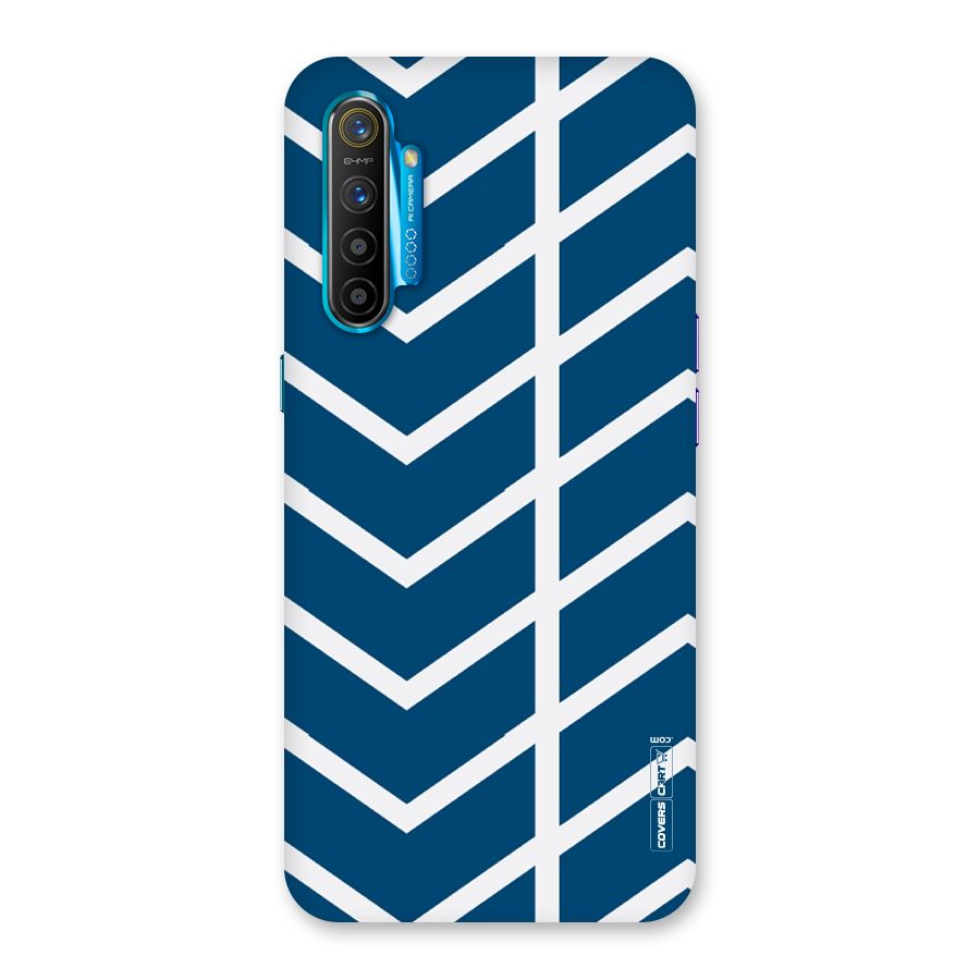 Blue White Pattern Back Case for Realme XT