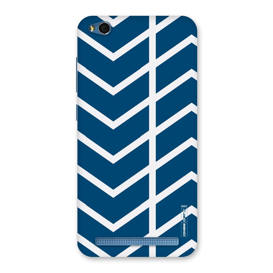 Blue White Pattern Back Case for Redmi 5A