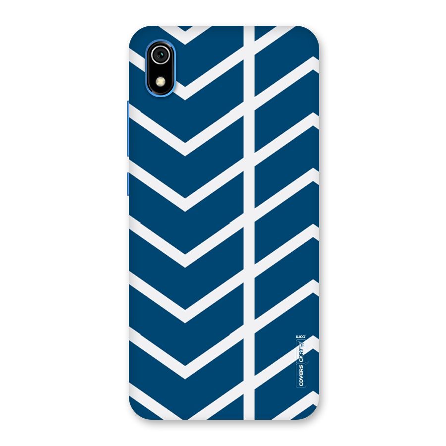 Blue White Pattern Back Case for Redmi 7A