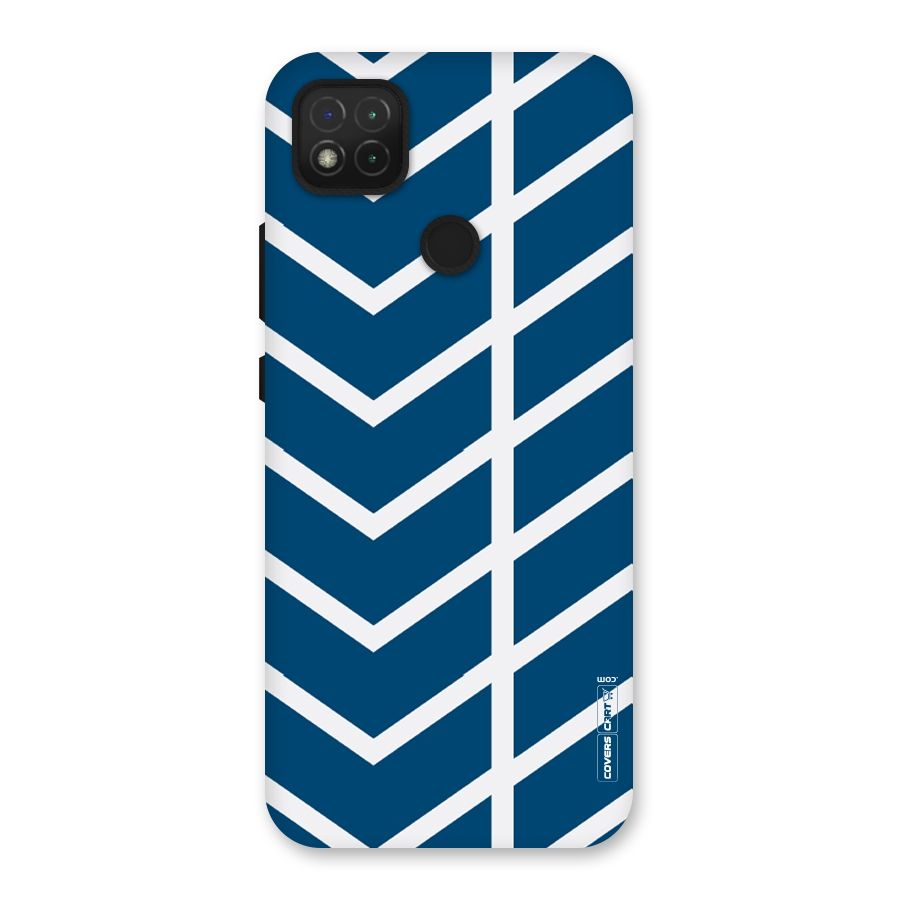 Blue White Pattern Back Case for Redmi 9