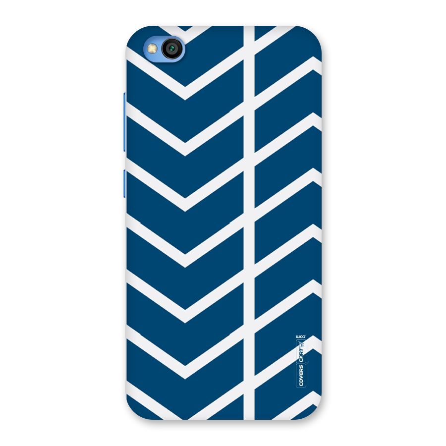 Blue White Pattern Back Case for Redmi Go