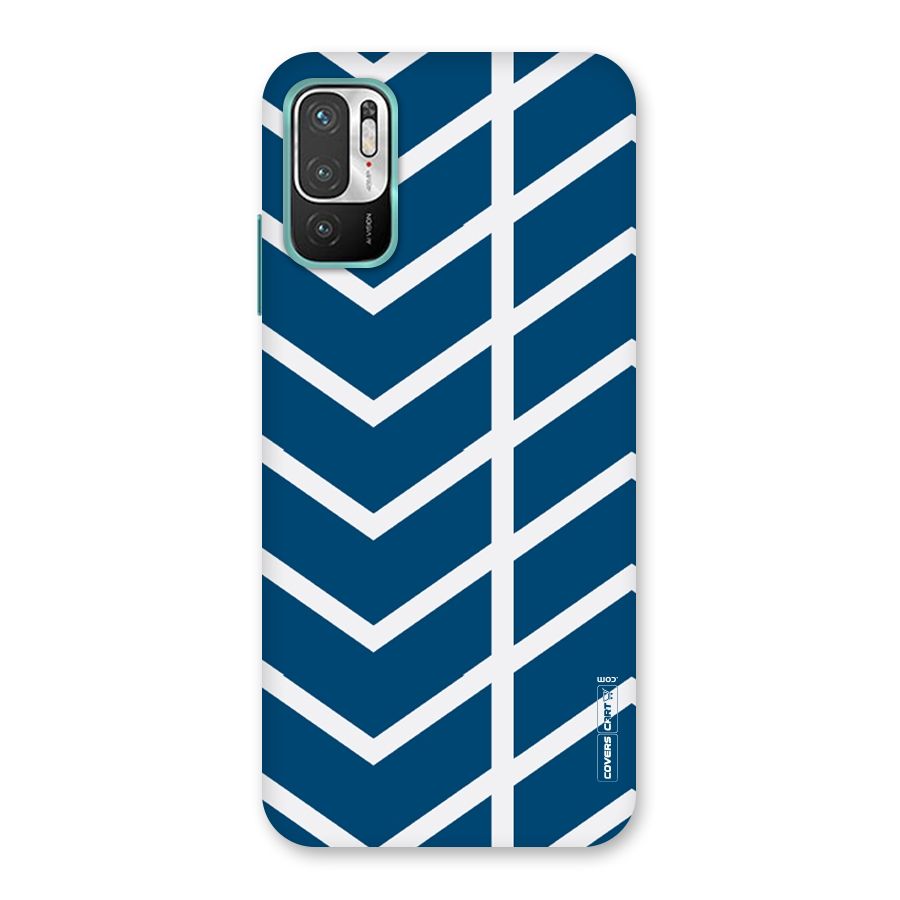 Blue White Pattern Back Case for Redmi Note 10T 5G