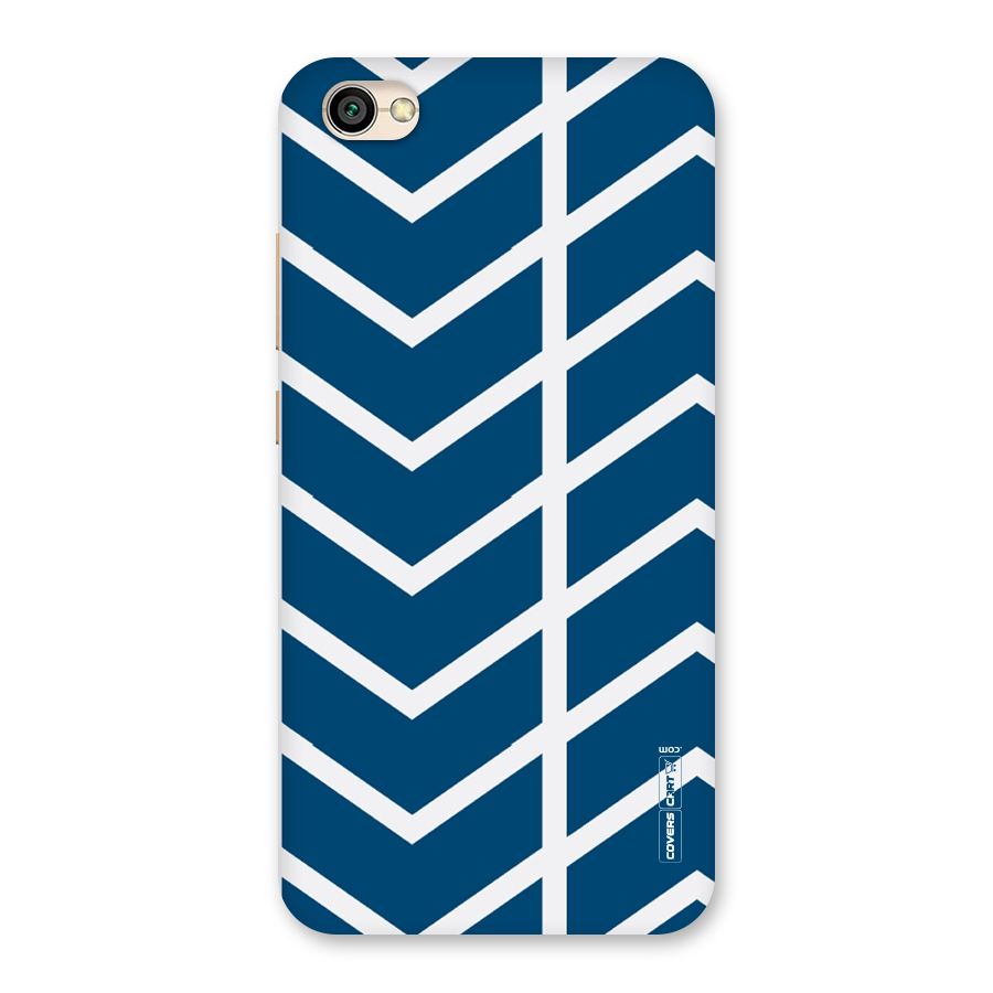 Blue White Pattern Back Case for Redmi Y1 Lite