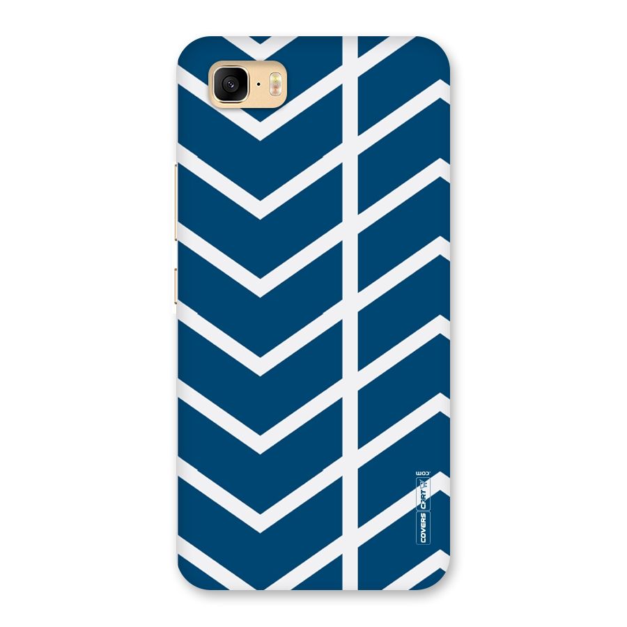 Blue White Pattern Back Case for Zenfone 3s Max