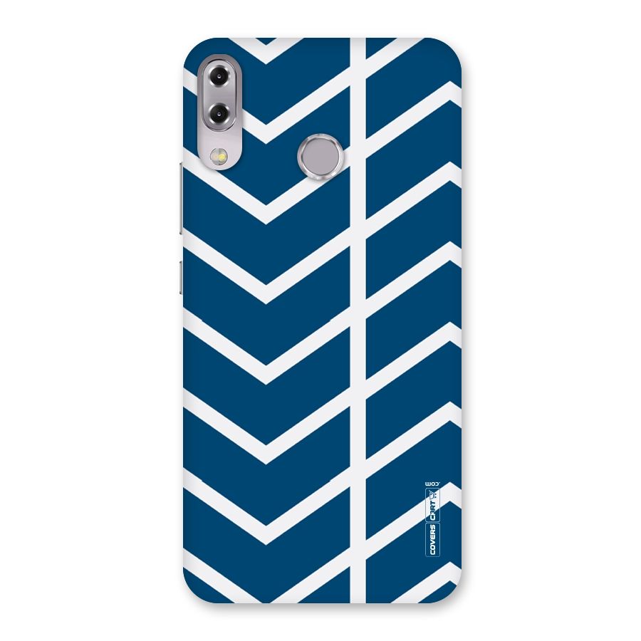 Blue White Pattern Back Case for Zenfone 5Z