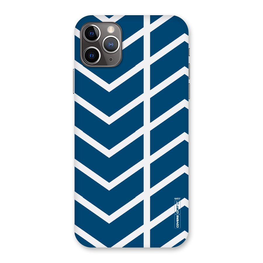 Blue White Pattern Back Case for iPhone 11 Pro Max