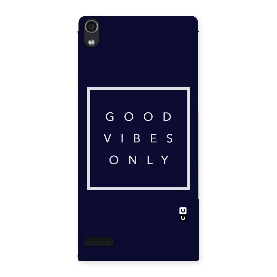 Blue White Vibes Back Case for Ascend P6