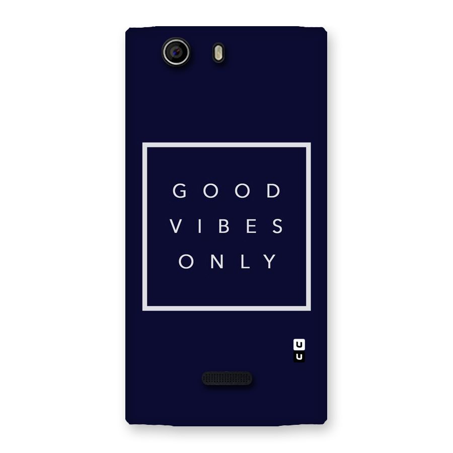 Blue White Vibes Back Case for Canvas Nitro 2 E311