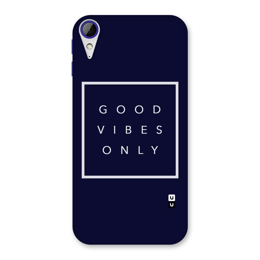Blue White Vibes Back Case for Desire 830