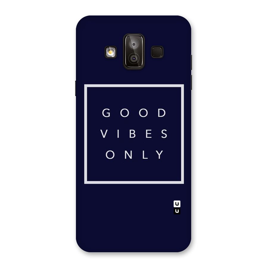 Blue White Vibes Back Case for Galaxy J7 Duo