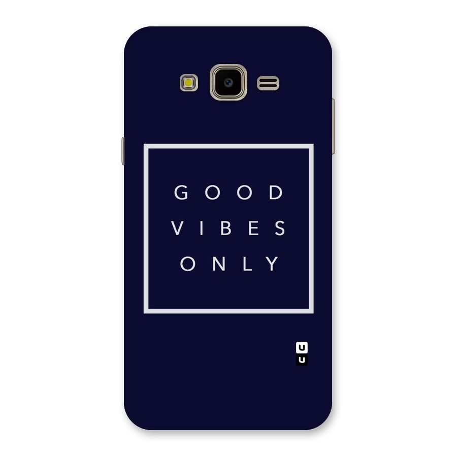 Blue White Vibes Back Case for Galaxy J7 Nxt