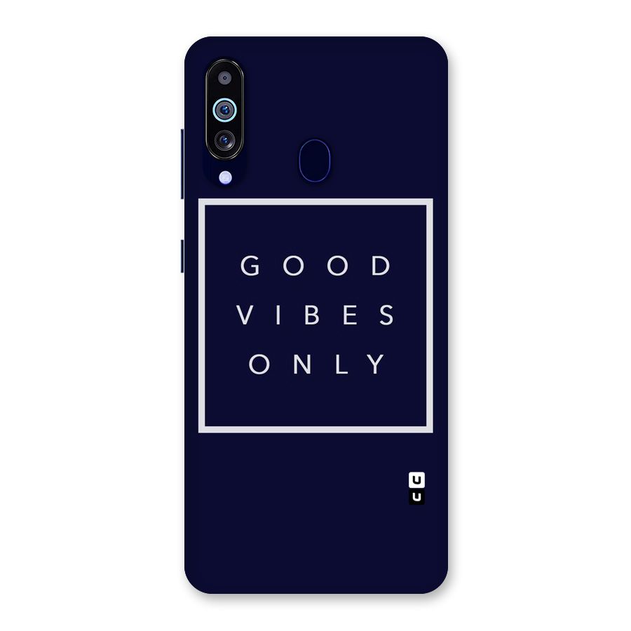 Blue White Vibes Back Case for Galaxy M40