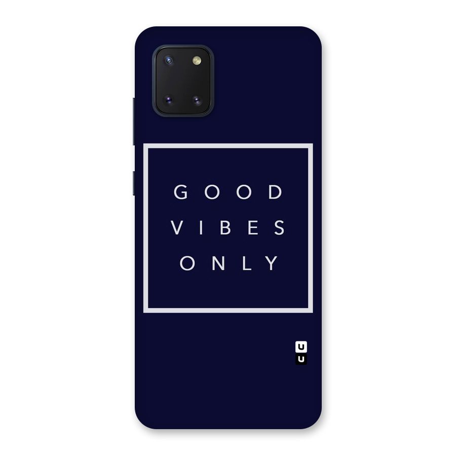 Blue White Vibes Back Case for Galaxy Note 10 Lite