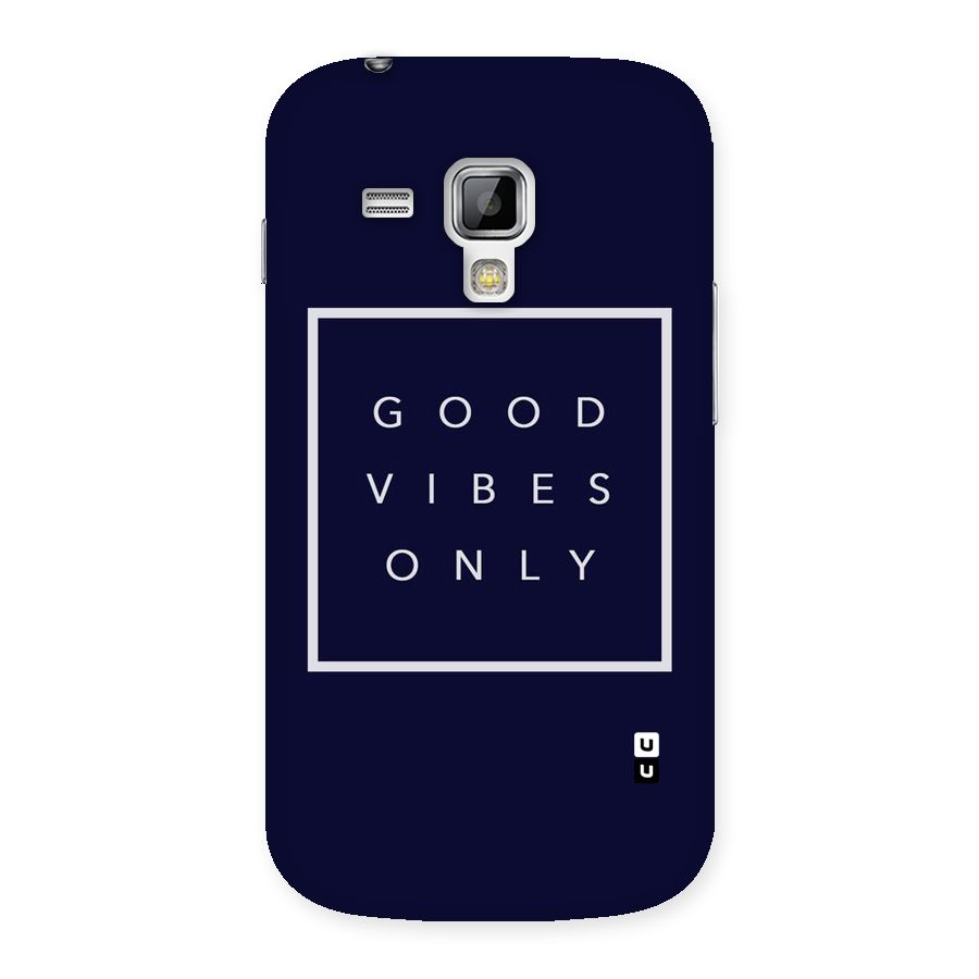 Blue White Vibes Back Case for Galaxy S Duos