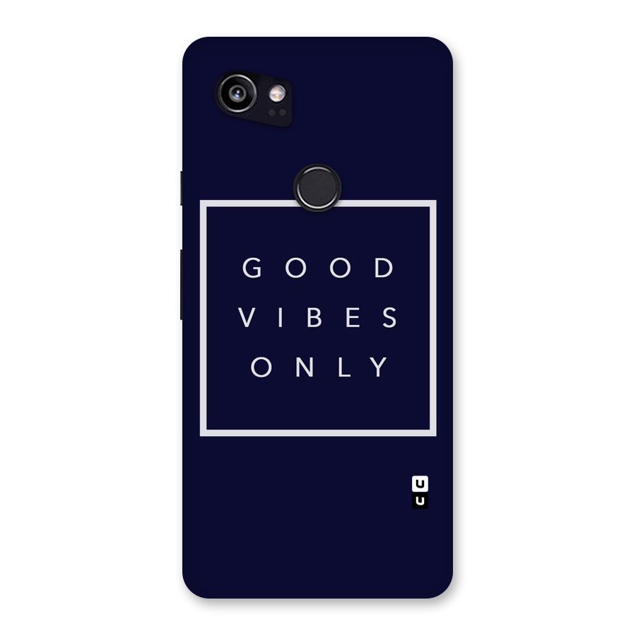 Blue White Vibes Back Case for Google Pixel 2 XL