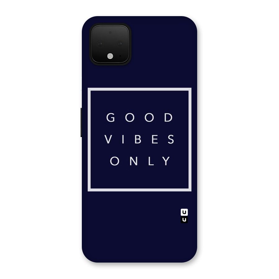 Blue White Vibes Back Case for Google Pixel 4 XL