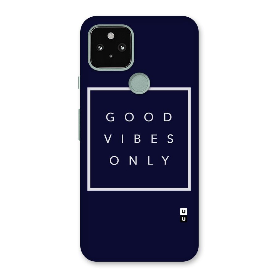 Blue White Vibes Back Case for Google Pixel 5