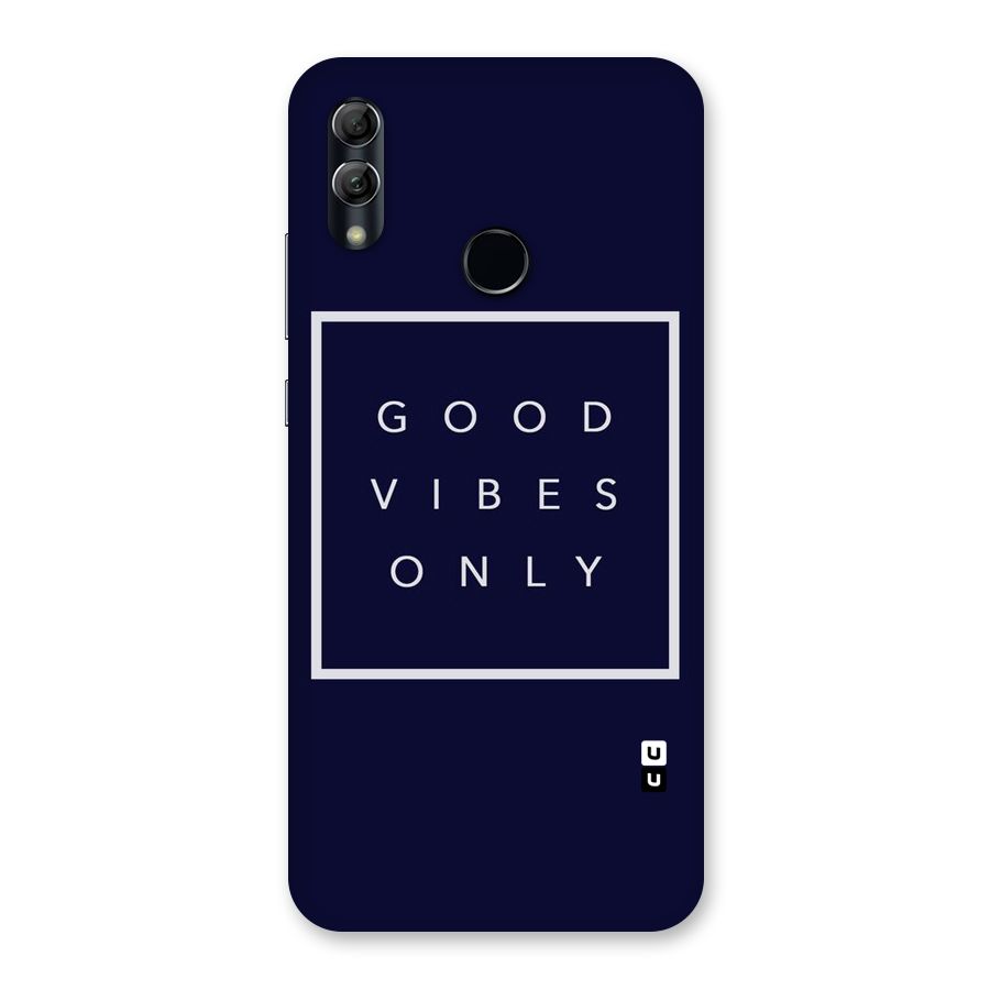 Blue White Vibes Back Case for Honor 10 Lite