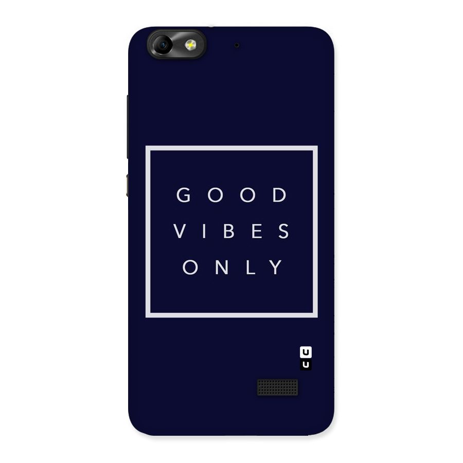 Blue White Vibes Back Case for Honor 4C