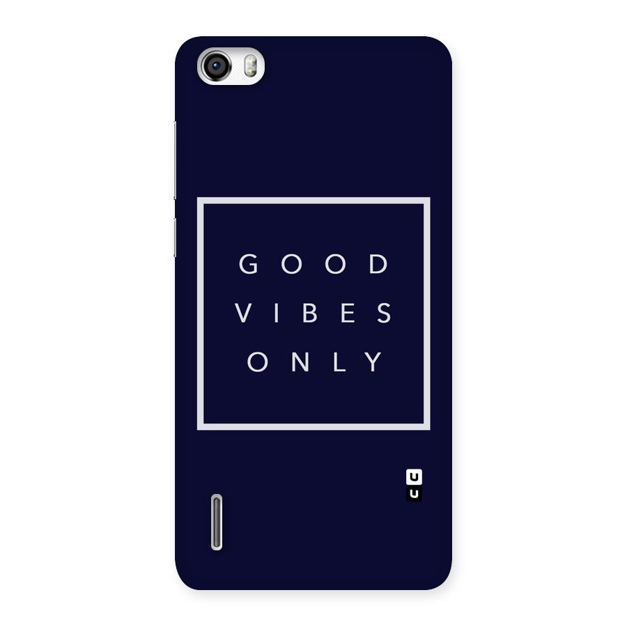 Blue White Vibes Back Case for Honor 6