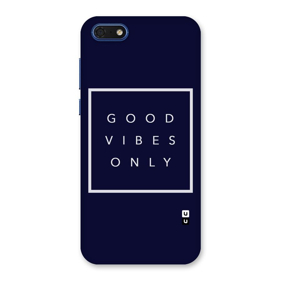 Blue White Vibes Back Case for Honor 7s