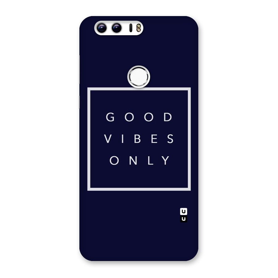 Blue White Vibes Back Case for Honor 8