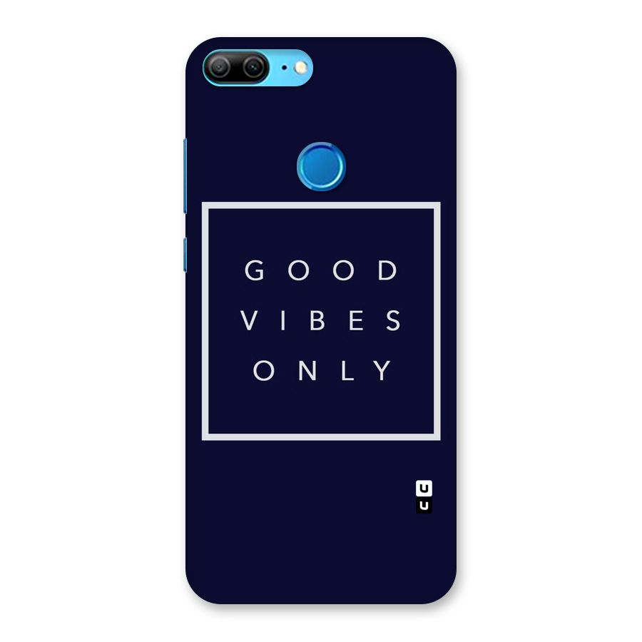 Blue White Vibes Back Case for Honor 9 Lite