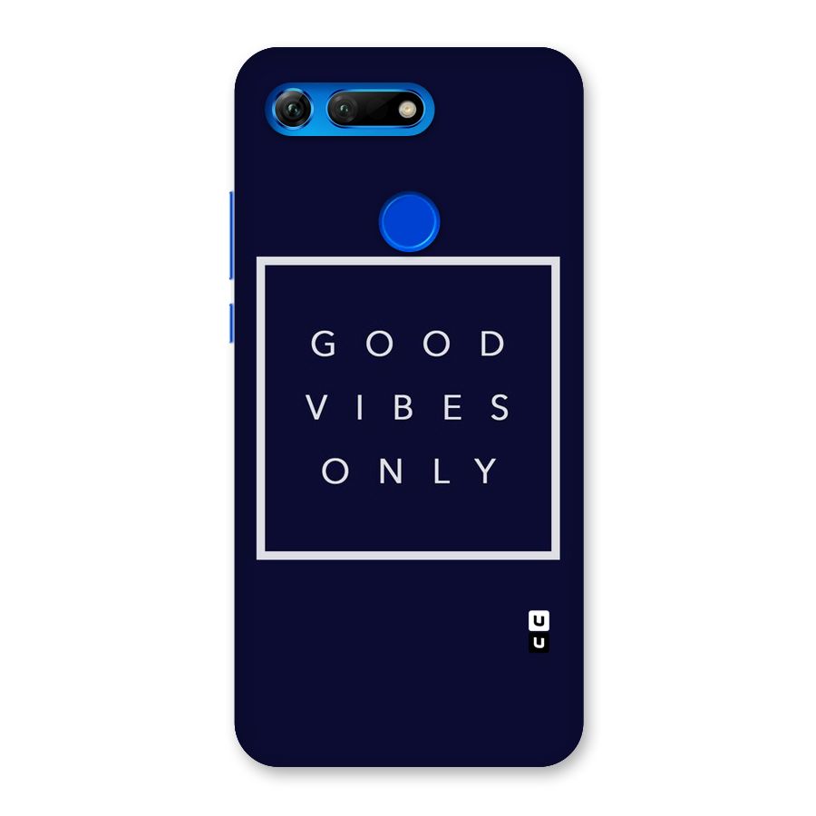Blue White Vibes Back Case for Honor View 20