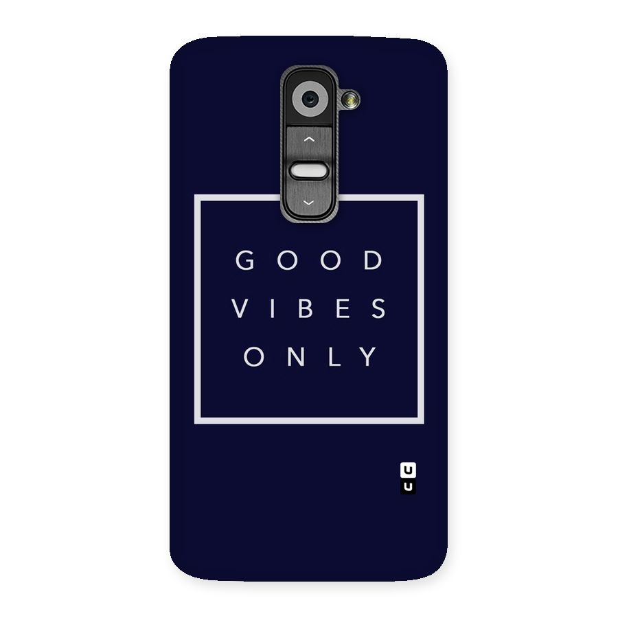 Blue White Vibes Back Case for LG G2
