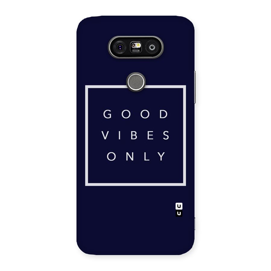 Blue White Vibes Back Case for LG G5