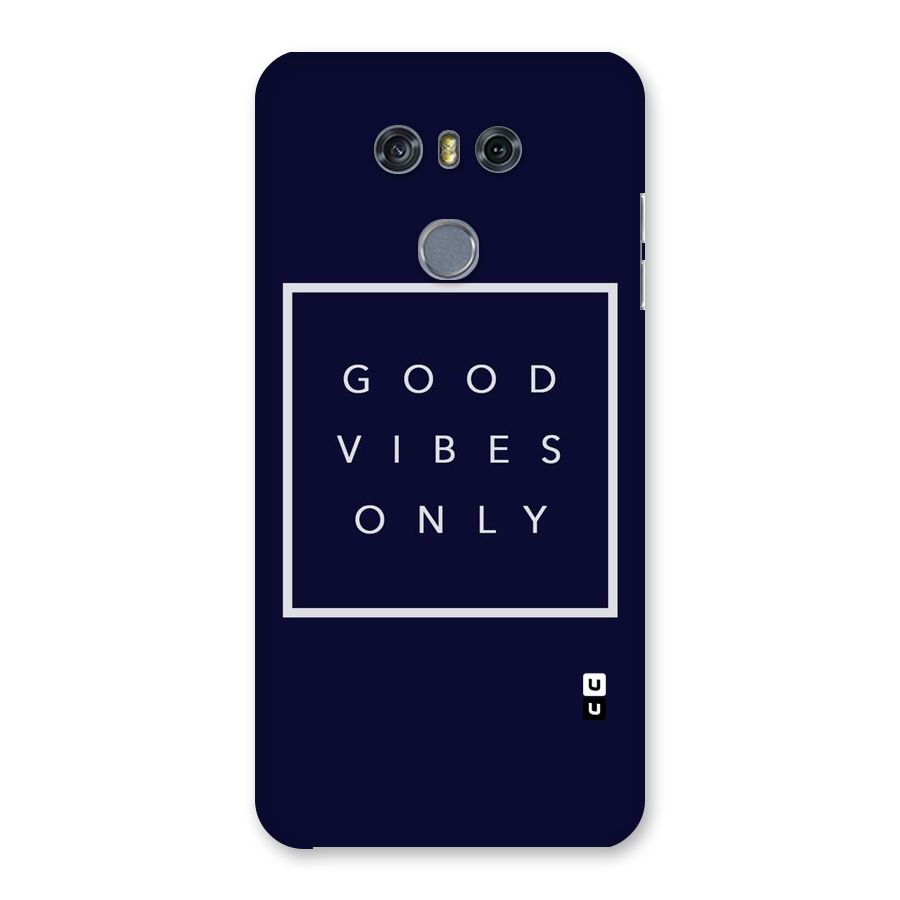 Blue White Vibes Back Case for LG G6