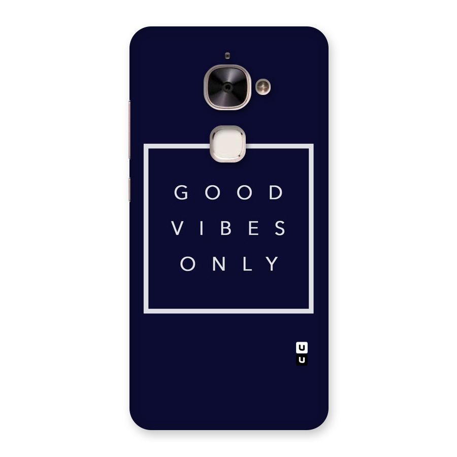 Blue White Vibes Back Case for Le 2