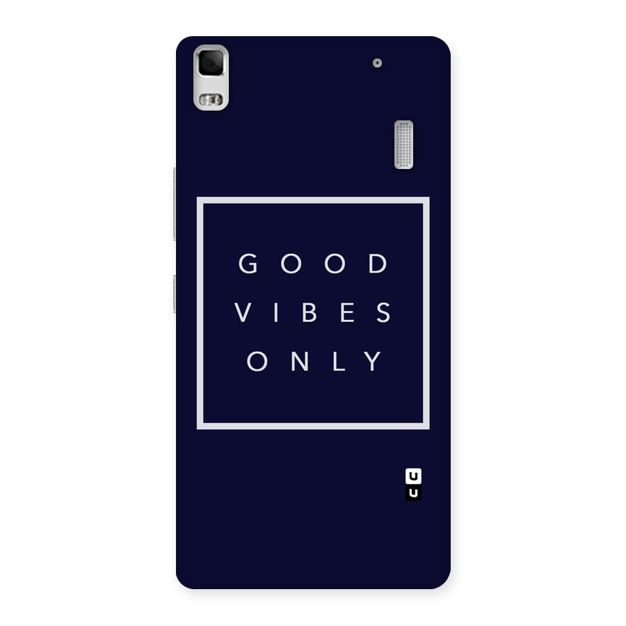 Blue White Vibes Back Case for Lenovo K3 Note