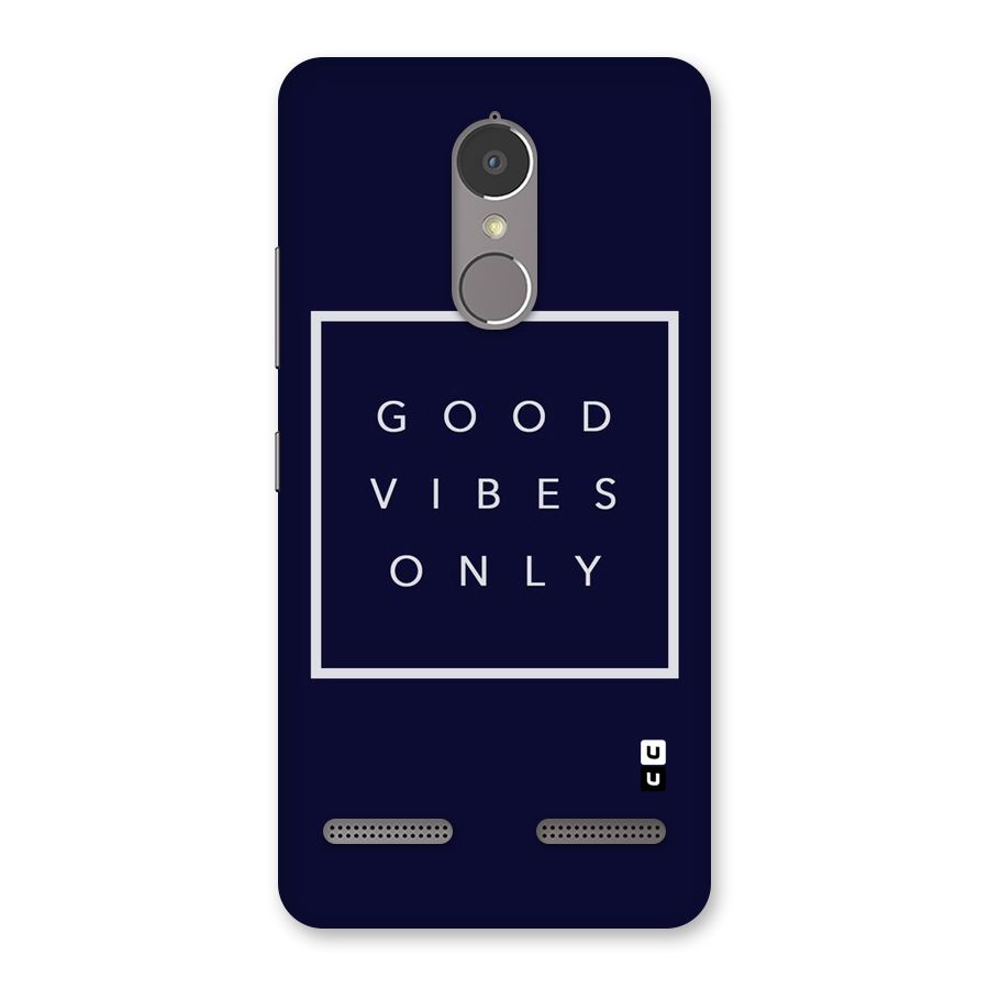 Blue White Vibes Back Case for Lenovo K6