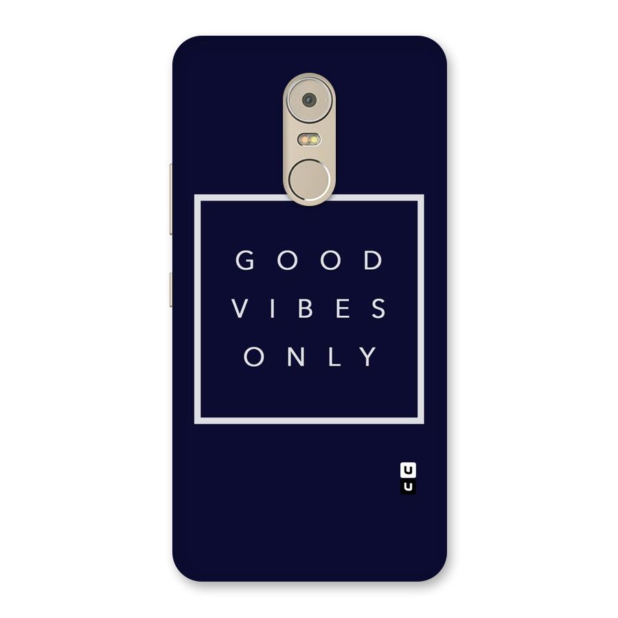 Blue White Vibes Back Case for Lenovo K6 Note