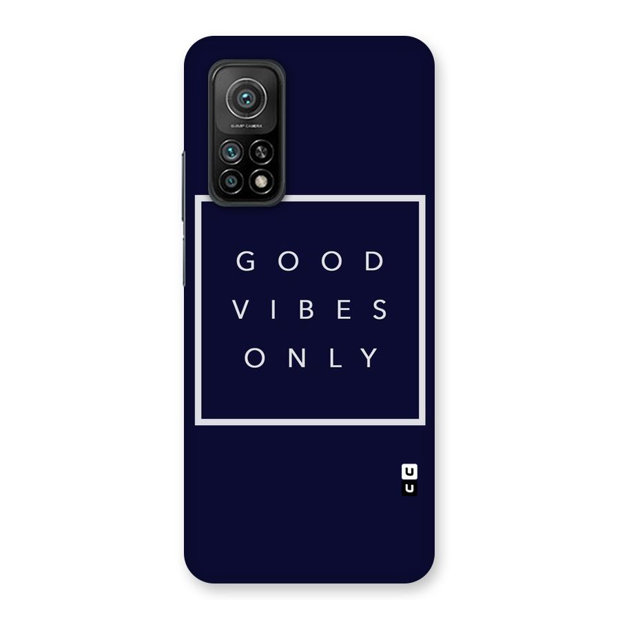 Blue White Vibes Back Case for Mi 10T 5G