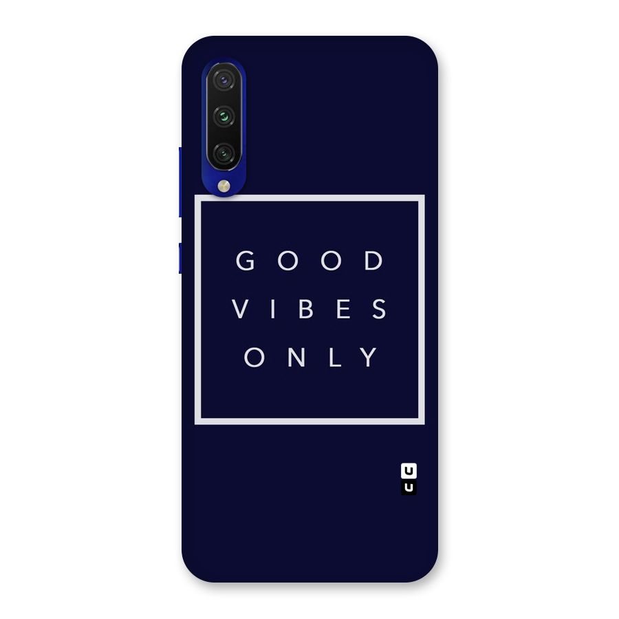Blue White Vibes Back Case for Mi A3