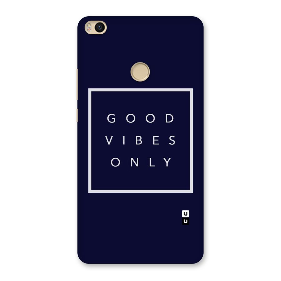 Blue White Vibes Back Case for Mi Max 2