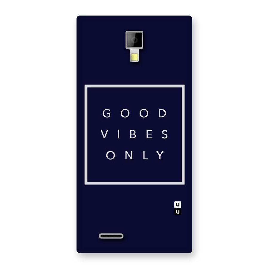Blue White Vibes Back Case for Micromax Canvas Xpress A99