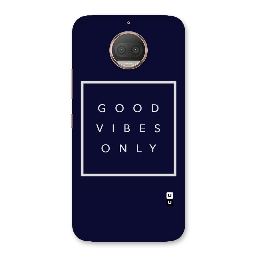 Blue White Vibes Back Case for Moto G5s Plus