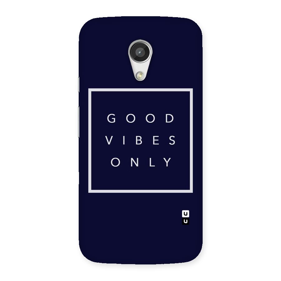 Blue White Vibes Back Case for Moto G 2nd Gen