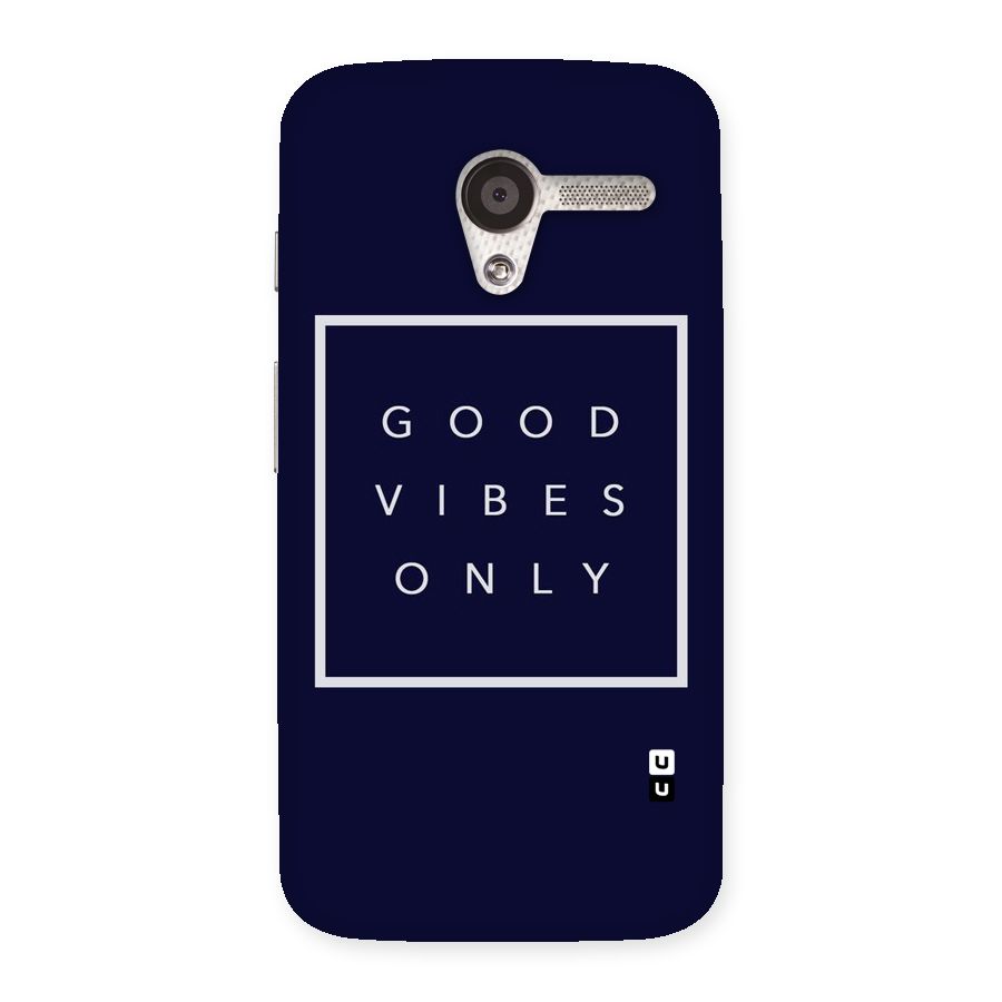 Blue White Vibes Back Case for Moto X