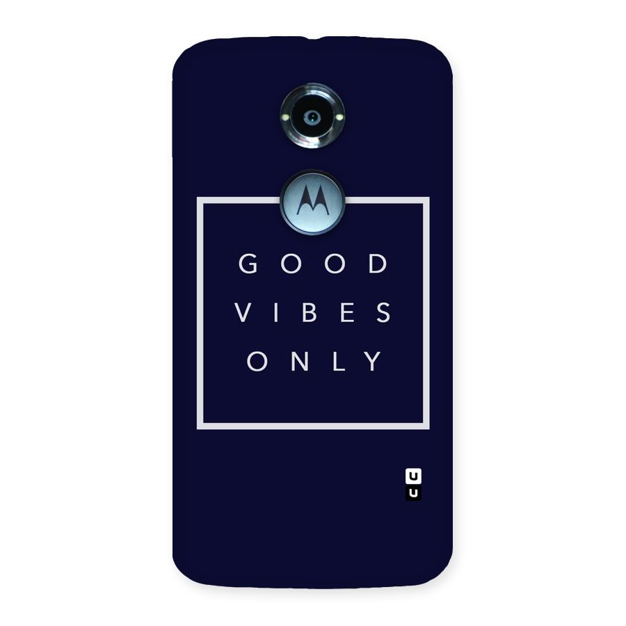 Blue White Vibes Back Case for Moto X 2nd Gen
