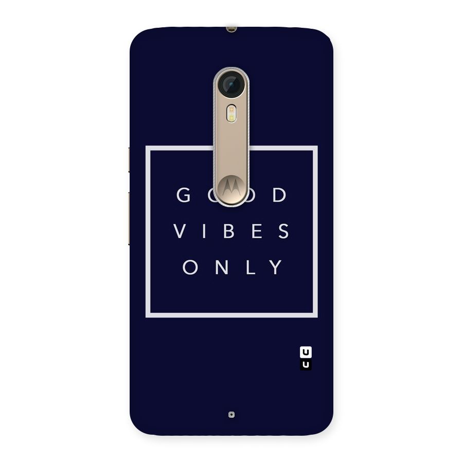 Blue White Vibes Back Case for Motorola Moto X Style