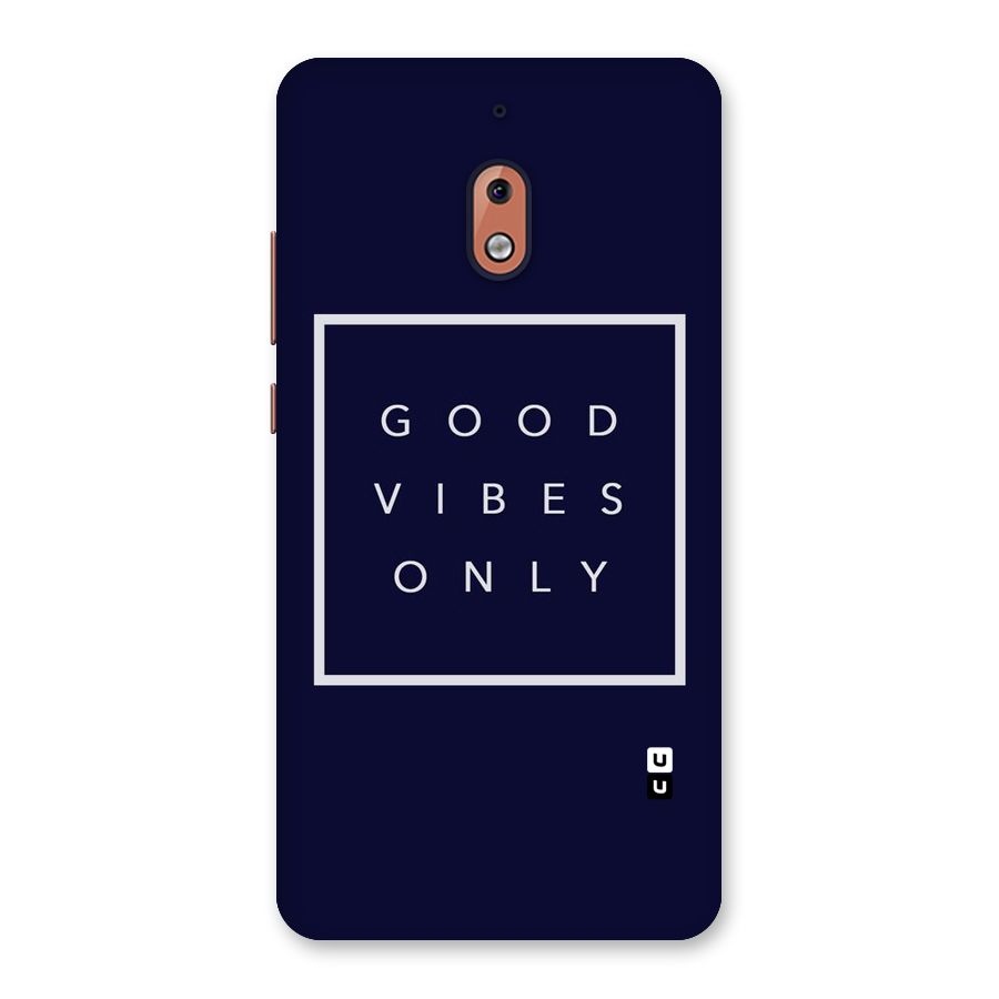 Blue White Vibes Back Case for Nokia 2.1