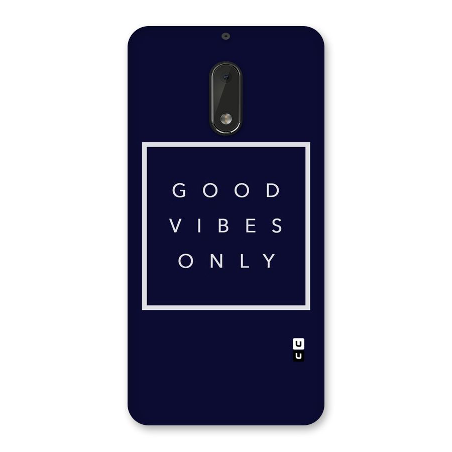 Blue White Vibes Back Case for Nokia 6