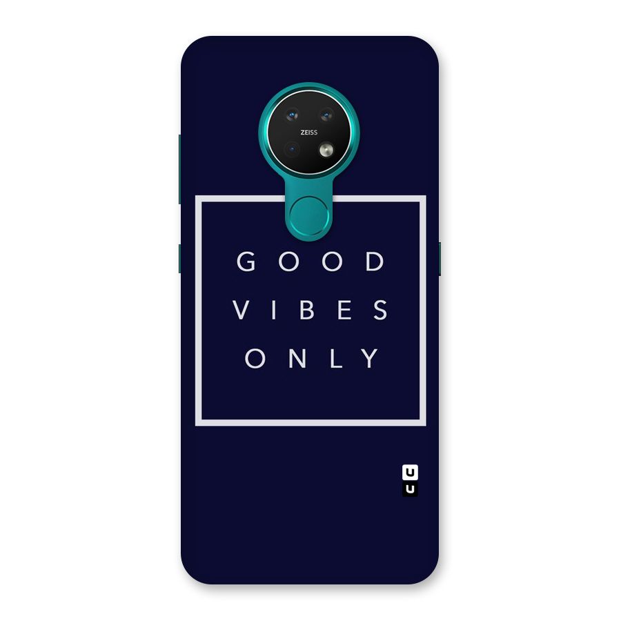 Blue White Vibes Back Case for Nokia 7.2
