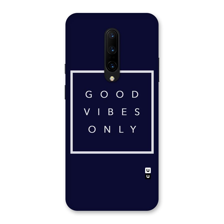 Blue White Vibes Back Case for OnePlus 7 Pro