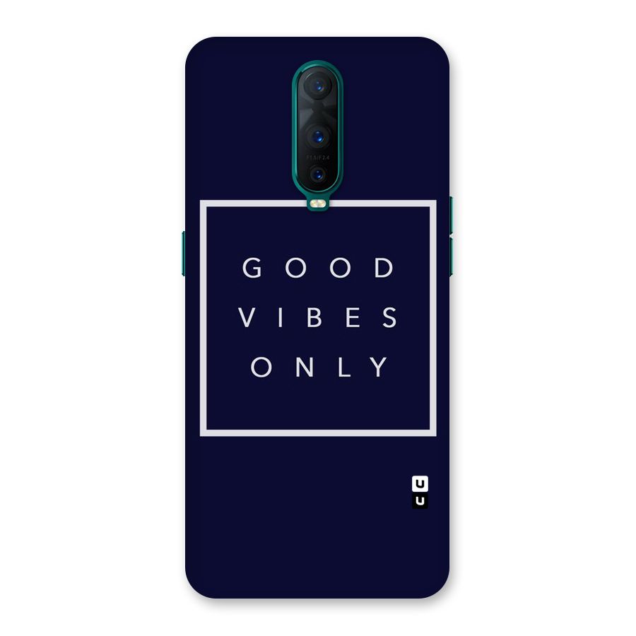 Blue White Vibes Back Case for Oppo R17 Pro